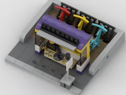 Bus Stop & Bike Racks, Small Modular
