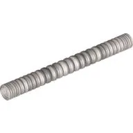 Hose, Ribbed 7mm D. 11L / 8.8cm / Metallic Silver