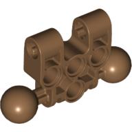 Lego Large Figure Skeletal, Torso, Lower, with 2 Ball Joints, 2 Axle Holes, and 4 Holes (Vahki) / Light Brown