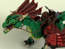 Medieval Dragon Saddle