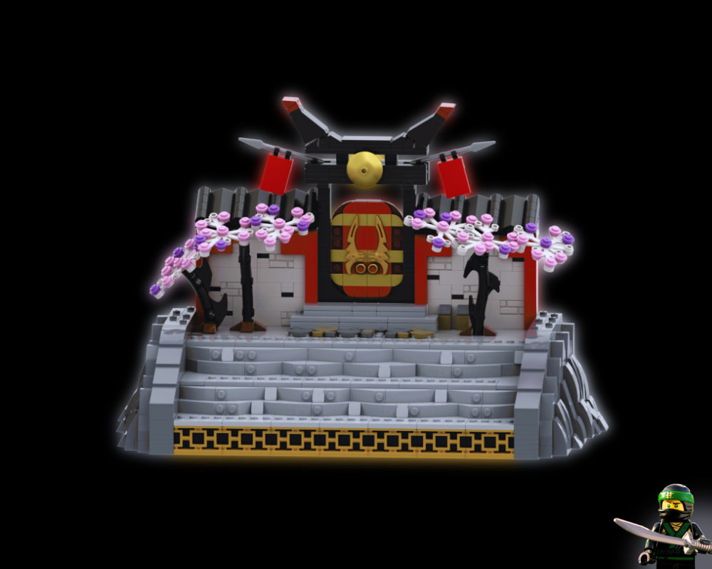 Lego The Ninjago Movie CMF - Minifigures Display Stand