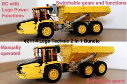 42114 RC + Manually, switchable gears and functions