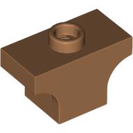 Lego Brick Arch 1 x 2 Jumper / Medium Nougat