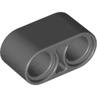 Technic Beam 1 x 2 Thick / Dark Bluish Gray
