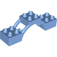 Duplo Brick Arch 2 x 8 x 2 with Support / Medium Blue