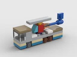 10698 - Truck with helicopter