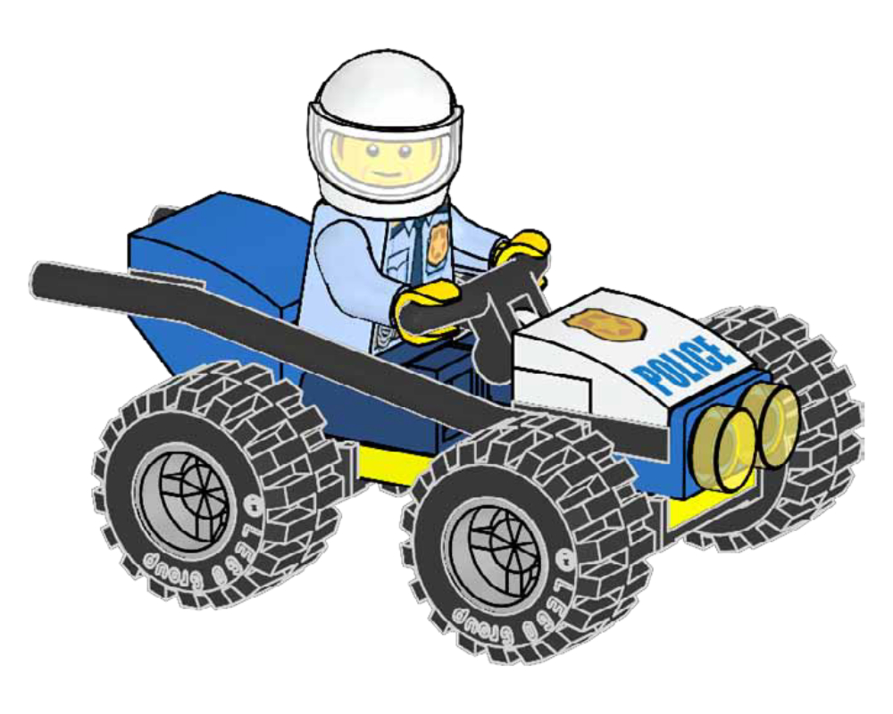 Lego Police Buggy