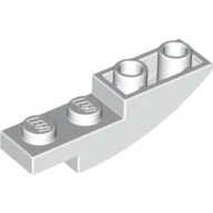 Brick Curved Inverted 4 x 1 / White
