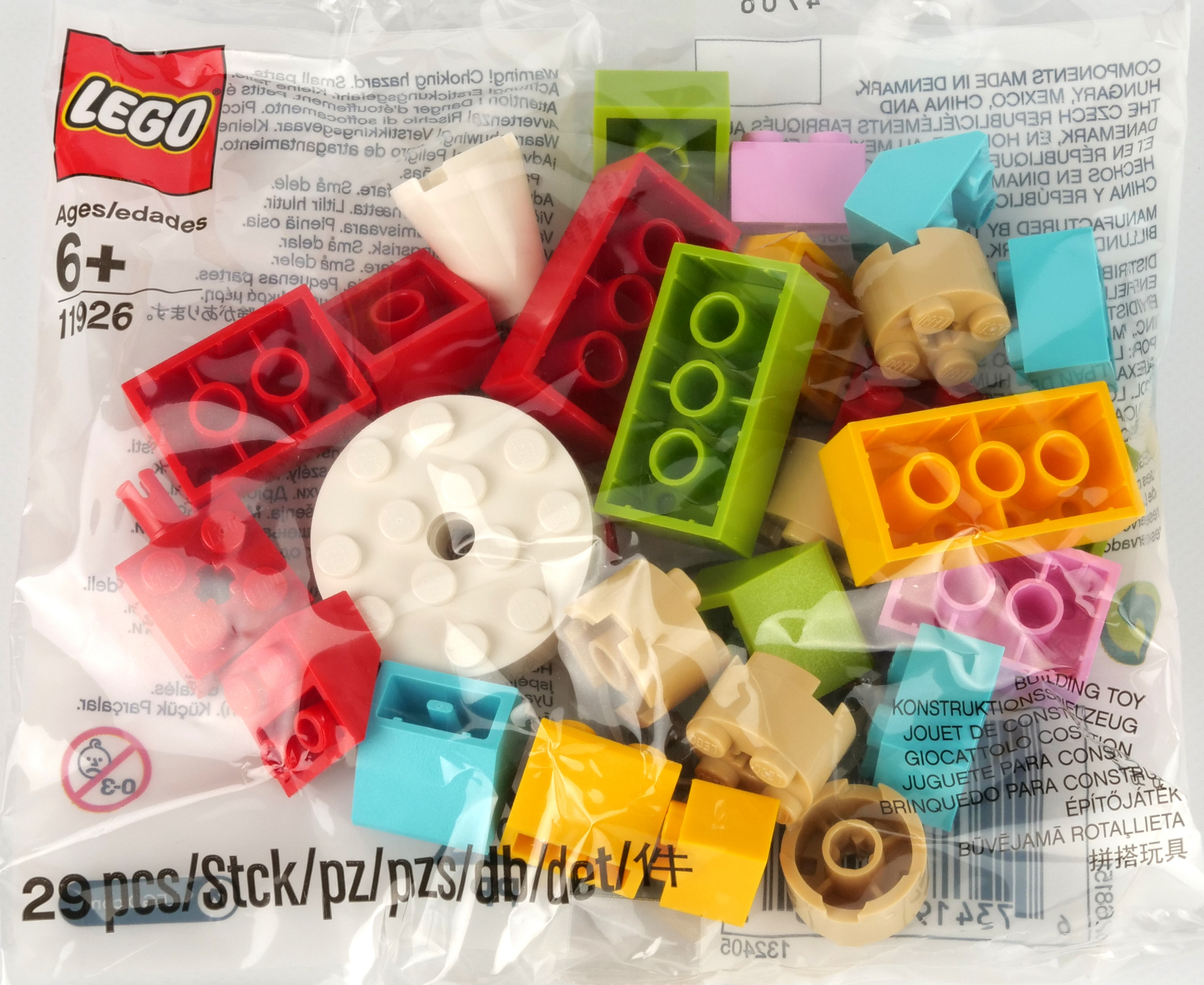 Lego Parts for Wooden Minifigure