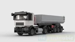 Tipper trailer & 4x4 tractor