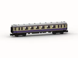Historical Rheingold 2nd Class Passenger Coach (8W)