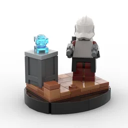 ARC Trooper on Geonosis Diorama