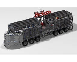 Apocalyptic Land Train Engine