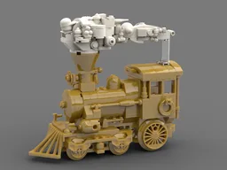 Smoke stack for Winter Holiday Train Locomotive