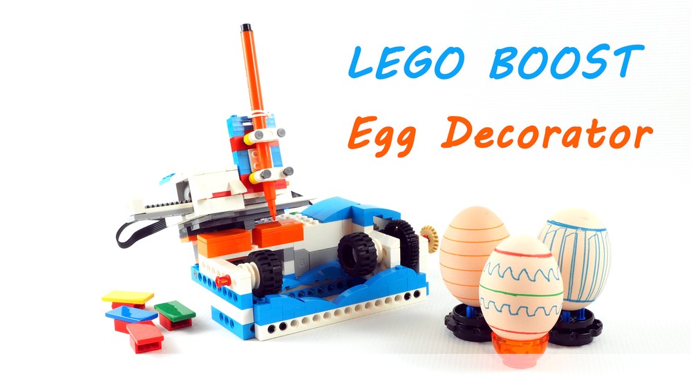 Lego Boost Egg Decorator