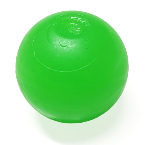 Lego Projectile, Large Figure Weapon, Zamor Sphere / Ball with Marbled Trans-Bright Green Pattern