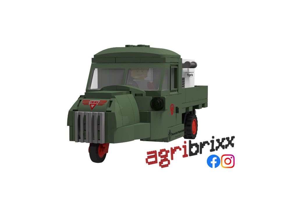 Lego agria 500 Triro with frigaria HT 200