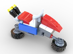 Mario Kart 8 Transformable Motorcycle