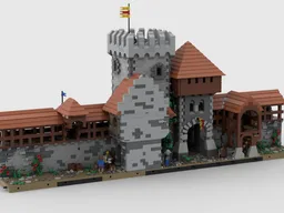 medieval city wall part2
