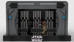 Ep.4 Obi-Wan vs. Vader Diorama