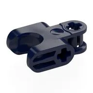 Technic Axle Connector 2 x 3 with Ball Socket, Closed Sides / Dark Blue
