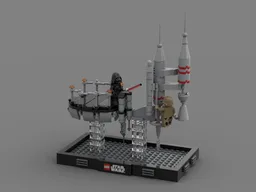 Bespin Duel Diorama