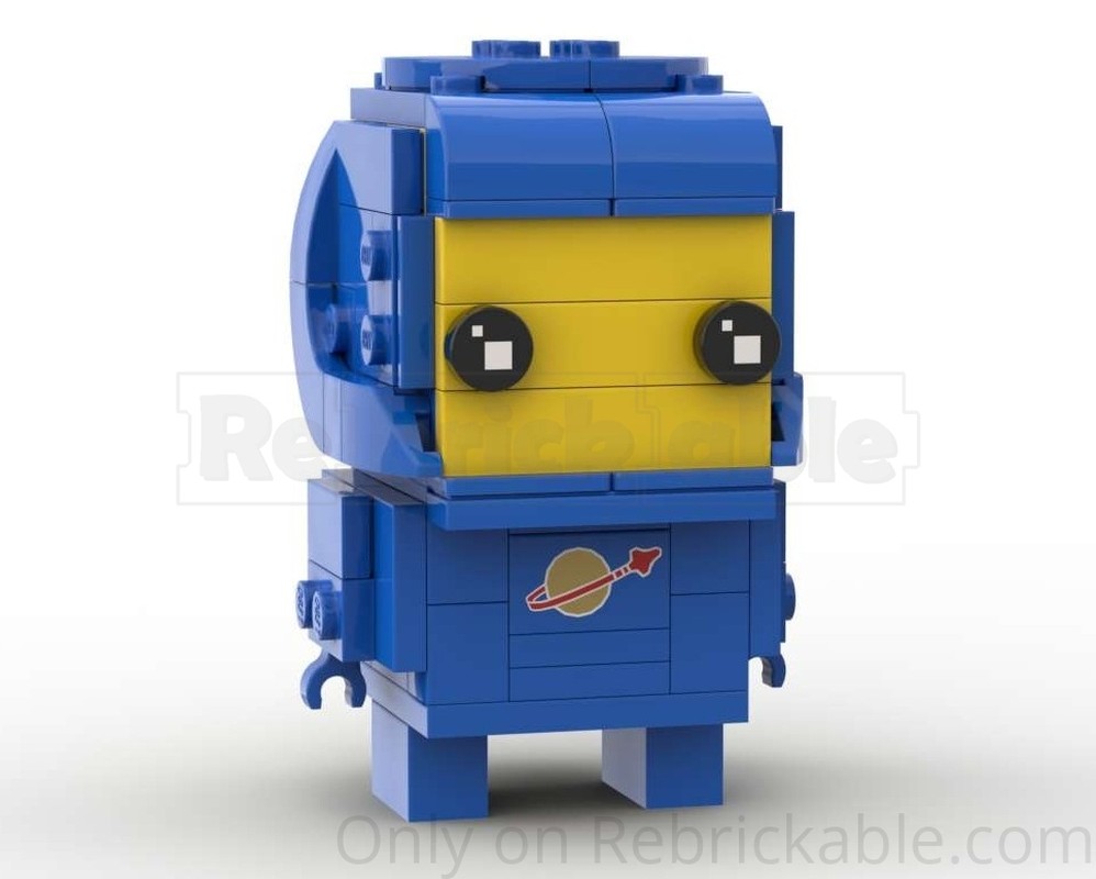Lego Blue Spaceman