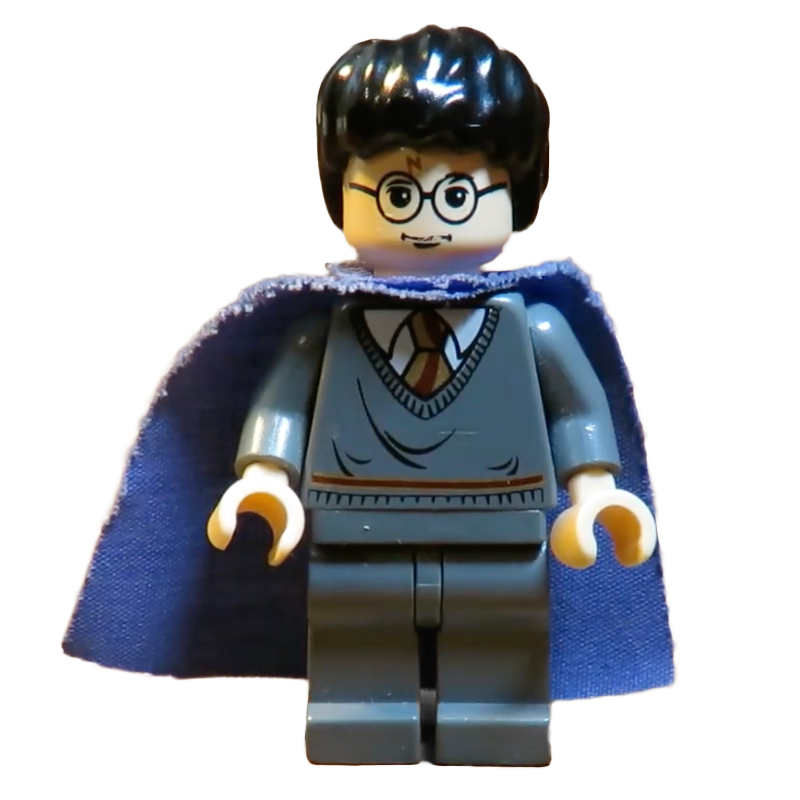 Lego Harry Potter, Gryffindor Sweater, Violet Cape