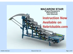 Macaroni Stair Lego GBC Module
