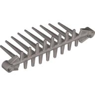 Lego Large Figure Barraki Spine Flexible / Pearl Light Gray