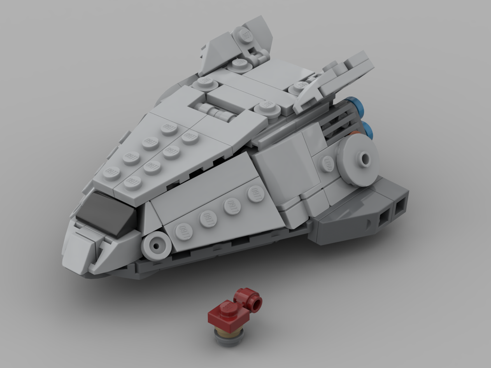 Lego 1:250 scale elite dangerous Hauler