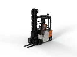 Modern Forklift MOC "Bottlelift 1600" (12 Functions, up to 1600g)