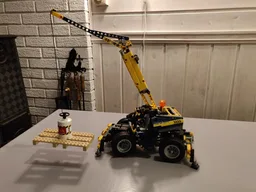 Rough Terrain Crane - 42079 D model