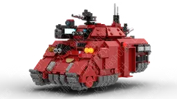 Repulsor Executioner Tank from Warhammer 40K（minifig scale）