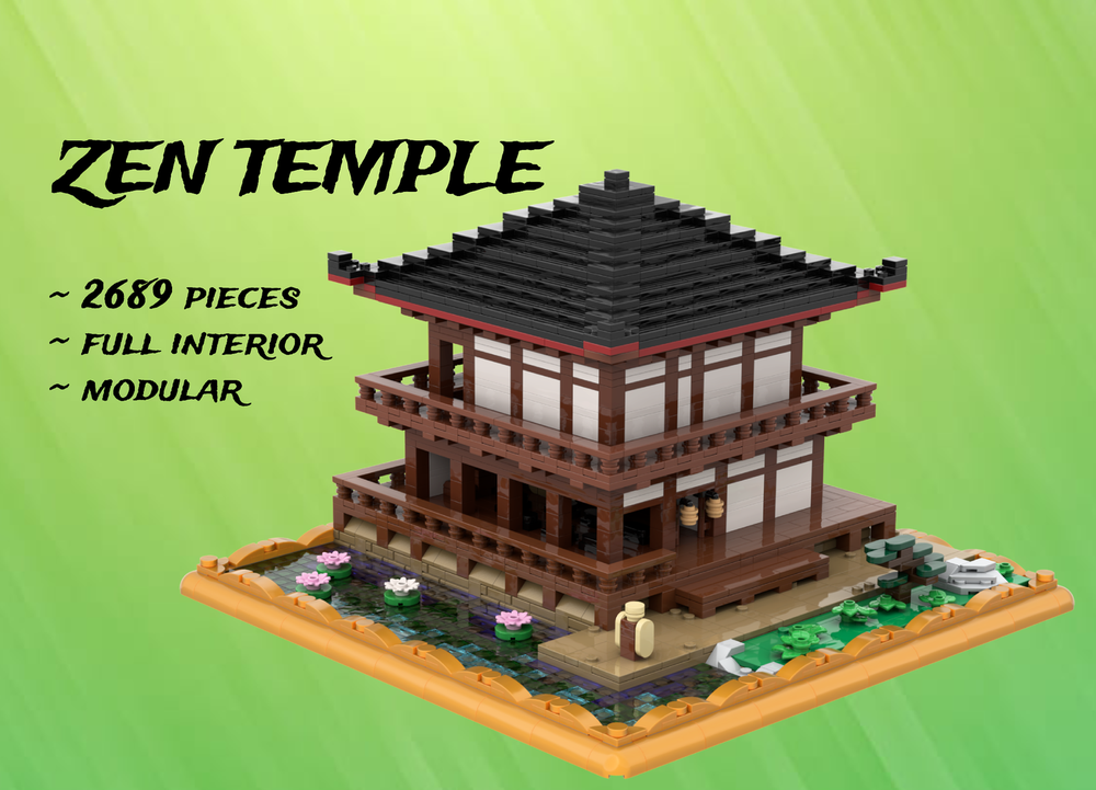 Lego Zen Temple