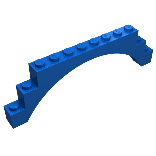 Lego Brick Arch 1 x 12 x 3 / Blue