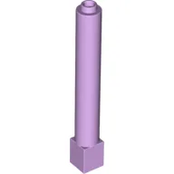 Support Round 1 x 1 x 6 Solid Pillar / Lavender