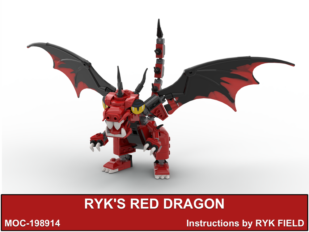 Lego Ryk's Red Dragon