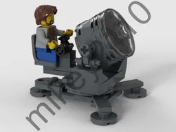 German 60cm aircraft search light.