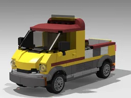 Pickup Truck - Alt Build of 60150 Pizza Van