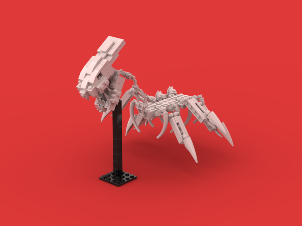 Lego Acklay skeleton