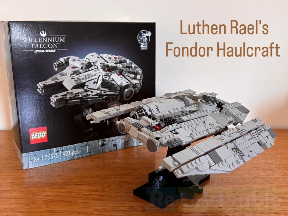 Lego Luthen Rael's Fondor Haulcraft Midi-Scale