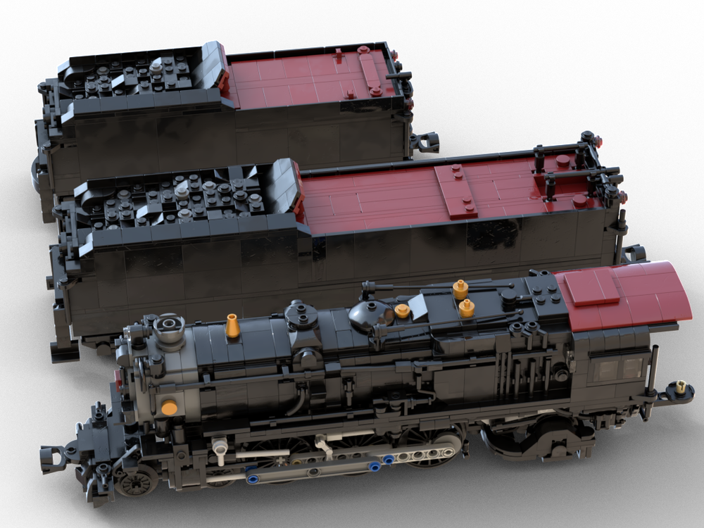 Lego 1:48 Pennsylvania Railroad K4 with 130P75 and 250P75 Tenders (Powered Up)
