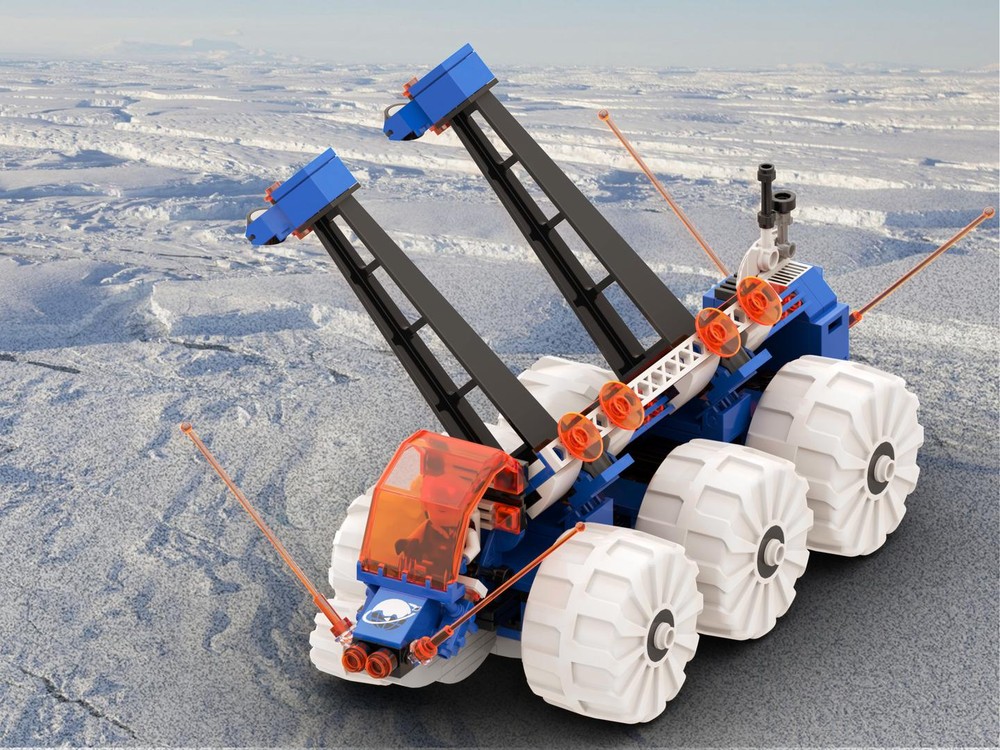 Lego Ice Planet Magnetic Transport Rover