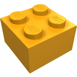 Brick 2 x 2 / Medium Orange