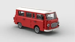 Barkas B1000 Bus / Van Red