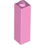 Brick 1 x 1 x 3 / Bright Pink