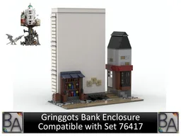 Gringgots Bank Enclosure - Compatible with Set 76417