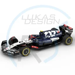 AlphaTauri F1 AT04 1:8 Scale