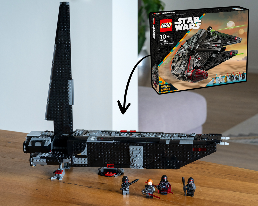 Lego Dark Stinger Mantis (75389 Dark Falcon Alternate Model)